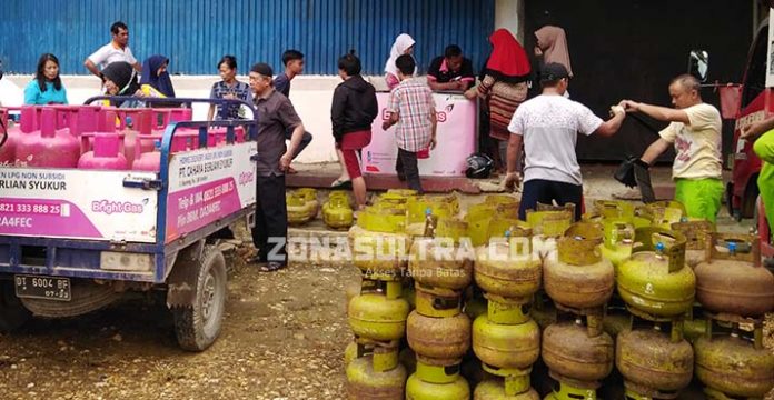 Stabilkan Harga Elpiji 3 Kg, Pertamina dan ESDM Sultra Operasi Pasar