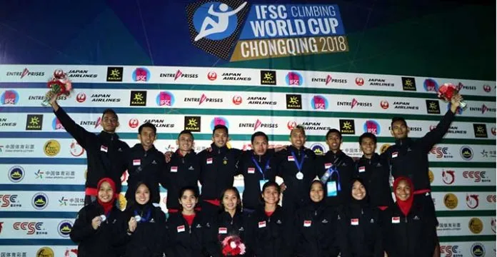 Sabet 3 Medali, Indonesia Dominasi Kejuaraan Dunia Panjat Tebing