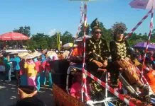 Surunuddin Apresiasi Pagelaran Pawai Budaya Jelang HUT ke-15 Konsel Surunuddin Apresiasi Pagelaran Pawai Budaya Jelang HUT ke-15 Konsel