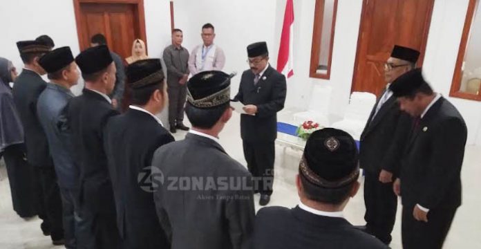 Maksimalkan Kinerja, Bupati Wakatobi Lantik 15 Pejabatnya