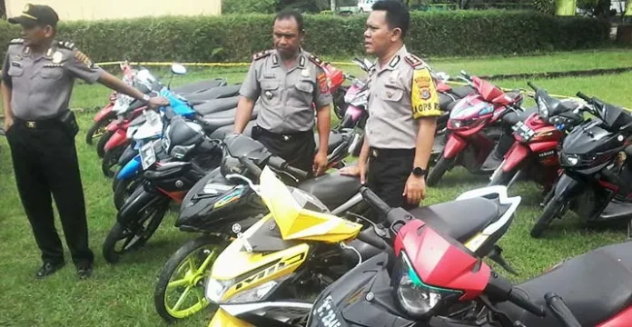 Kasus Curanmor Terbesar, Polres Kendari Kumpulkan 40 Motor dari Pelaku