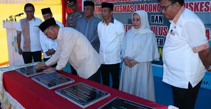 Maksimalakan Pelayanan Kesehatan, Pemda Konsel Resmikan 4 Gedung Baru Puskemas