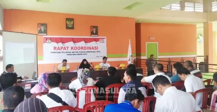 rakor KPUD Bombana Tetapkan 445 TPS Untuk Pemilu 2019
