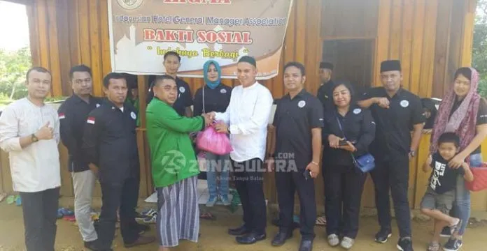Aksi Peduli Ramadan, IHGMA Bagi Sembako dan Bersihkan Tugu Religi
