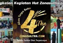 Rayakan HUT ke-4, Manajemen Zonasultra.com Gelar Serangkaian Kegiatan HUT ke-4 Zonasultra.com