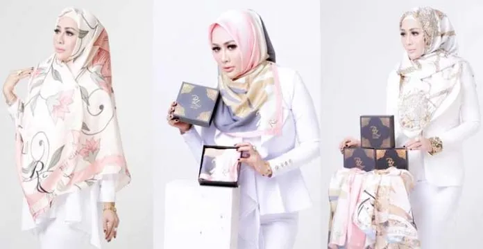 Jelang Ramadhan, Rinna Diazella Luncurkan Koleksi Hijab Modern