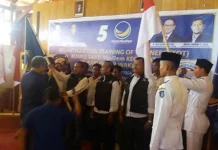 Hadapi Pemilu 2019, Partai NasDem Lantik Komisi Saksi NasDem se-Wakatobi Hadapi Pemilu 2019, Partai NasDem Lantik Komisi Saksi NasDem se-Wakatobi