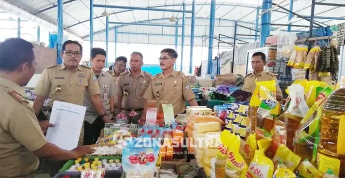 Sidak TPID Bombana di Pasar Sentral, Harga Sembako Naik