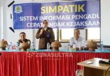 Asisten Pengawasan Kejati Sultra Sosialisasi Program Simpatik di Muna Asisten Pengawasan Kejati Sultra Sosialisasi Program Simpatik di Muna