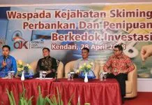 OJK Sultra Ajak Mahasiswa Paham Skimming dan Investasi Bodong OJK Sultra Ajak Mahasiswa Paham Skimming dan Investasi Bodong