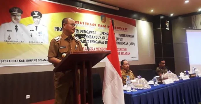 Bupati Konsel Instruksikan Camat dan Kades Tingkatkan Kewaspadaan Terkait Aksi Teror