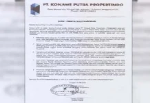 Sudah Jual Tanah ke Virtue, PT KPP Imbau Semua Pihak Tak Terpengaruh Upaya Manipulasi Sudah Jual Tanah ke Virtue, PT KPP Imbau Semua Pihak Tak Terpengaruh Upaya Manipulasi