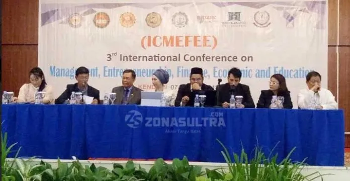 3rd International Conference on Management UHO Dihadiri Rektor Luar Negeri