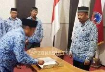Perayaan Hardiknas di USN Kolaka, 17 PNS Diambil Sumpahnya Perayaan Hardiknas di USN Kolaka, 17 PNS Diambil Sumpahnya