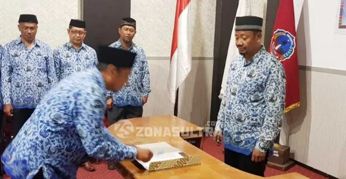 usn_kolaka1 Perayaan Hardiknas di USN Kolaka, 17 PNS Diambil Sumpahnya