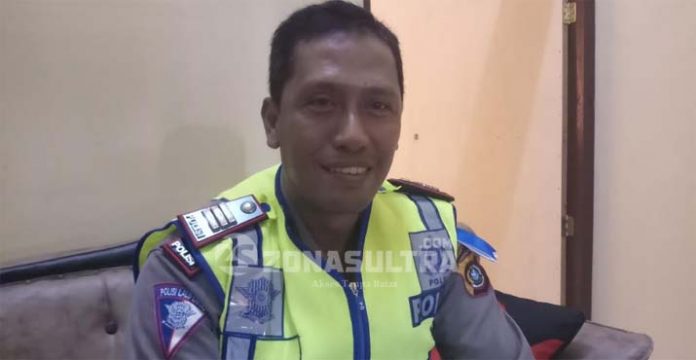 Kepala Sub bagian (Kasubag) Humas Polres Wakatobi melalui Kepala Satuan (Kasat) Lalu Lintas (Lantas) AKP Asnawi