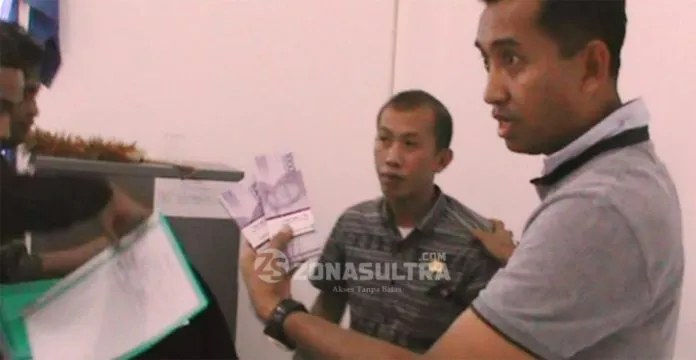 KONAWE1 Sunat Anggaran Puskesmas, Bendahara Dinkes Konawe Terjaring OTT