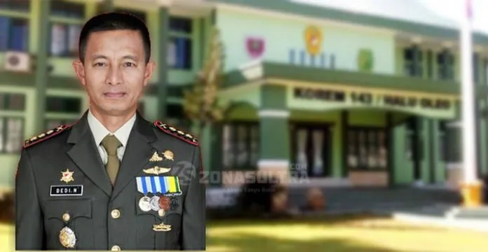 Komandan Korem (Danrem) 143/Ho Kolonel Arm Dedi Nurhadiman