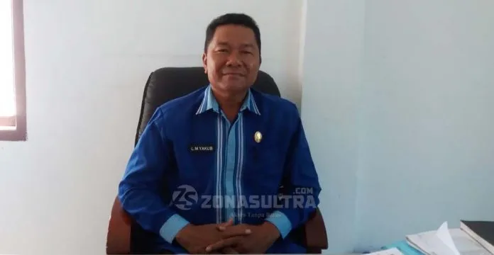 LM yakub Kepala Dinas Peternakan Kabupaten Muna, LM Yakub