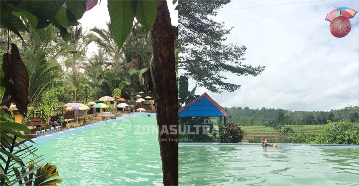 Permandian Jojjolo, Kolam Renang Bernuansa Alam