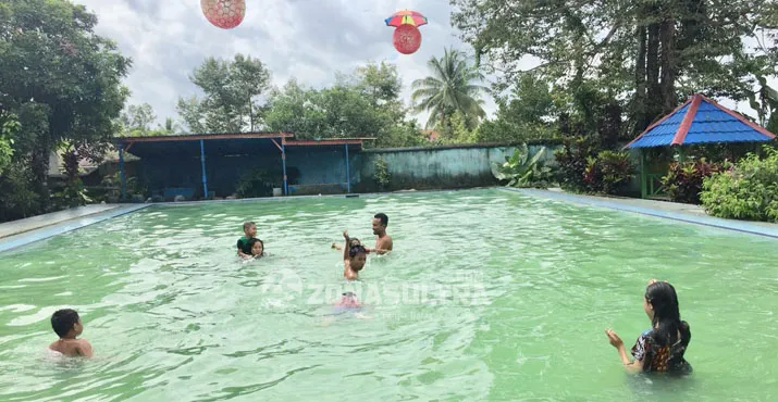 Permandian Jojjolo, Kolam Renang Bernuansa Alam