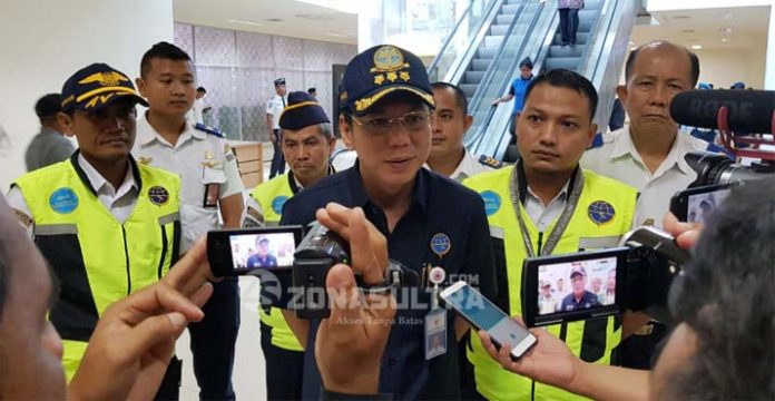 Kepala Bandara Haluoleo Kendari Rudi Richardo