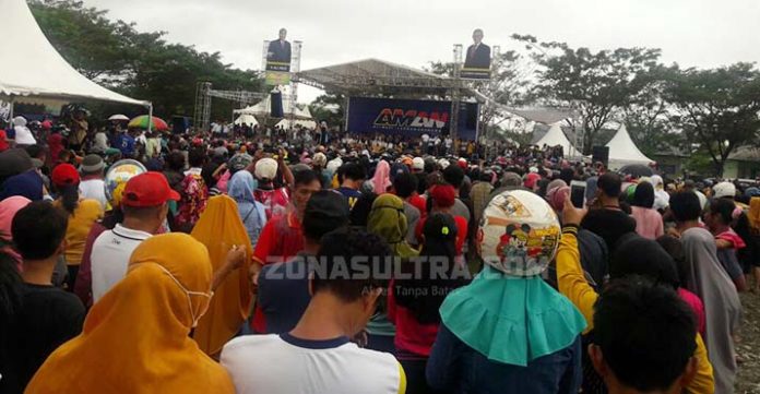 Meski Diguyur Hujan, AMAN Tetap Menggema di Konawe