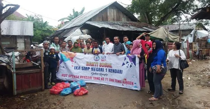 Alumni Spensa Kendari Laksanakan Baksos di Lima Lokasi