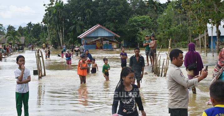 Sungai Meluap, Korban Banjir di Konawe Terus Bertambah