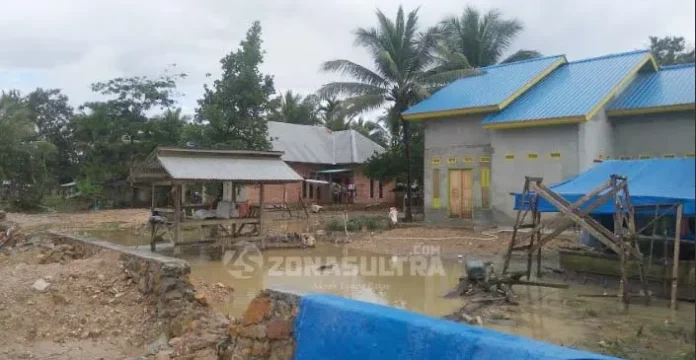 Warga Korban Banjir di Desa Lawoila Konsel Mulai Kembali ke Rumah