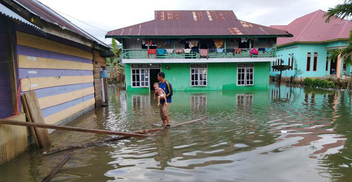 Banjir Kembali Kepung Konut