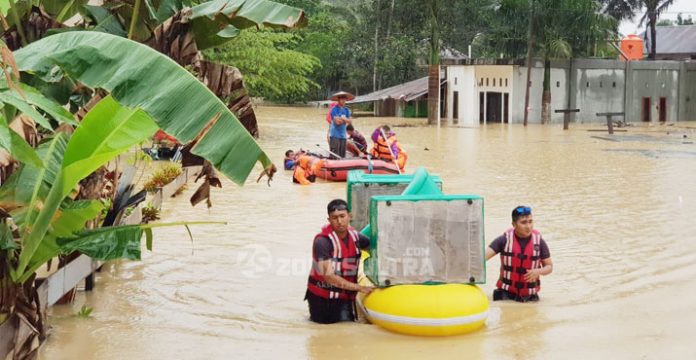 Ini Tiga Titik Banjir di Kota Kendari