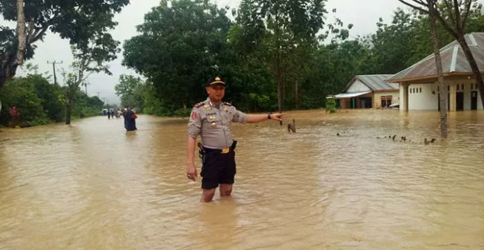 Banjir, Satu TPS di Moramo Utara Terancam Alami Penundaan Pemungutan Suara