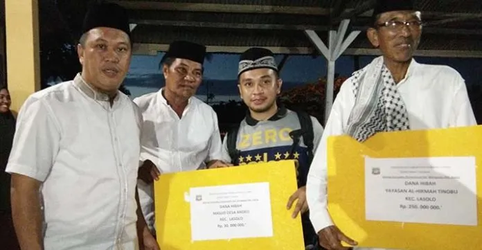 bantuan_ibadah Pemda Konut Salurkan Bantuan Rp 6 Miliyar Untuk Pembangunan Sarana Ibadah