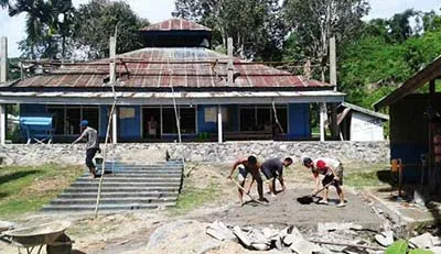 Berkah Ramadan, PT Manunggal Bantu Pembangunan Masjid di Desa Andeo Konut