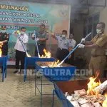 Bea dan Cukai Kendari Musnahkan Tiga Juta Batang Rokok Ilegal Bea dan Cukai Kendari Musnahkan Tiga Juta Batang Rokok Ilegal