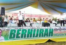 Kampanye Akbar, Berhijrah Janjikan Konawe Lebih Maju Kampanye Akbar, Berhijrah Janjikan Konawe Lebih Maju