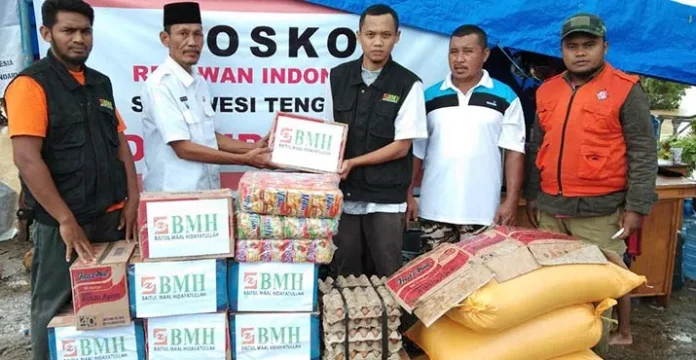 bmh_bantuan BMH Bantu Korban Banjir Sungai Wanggu