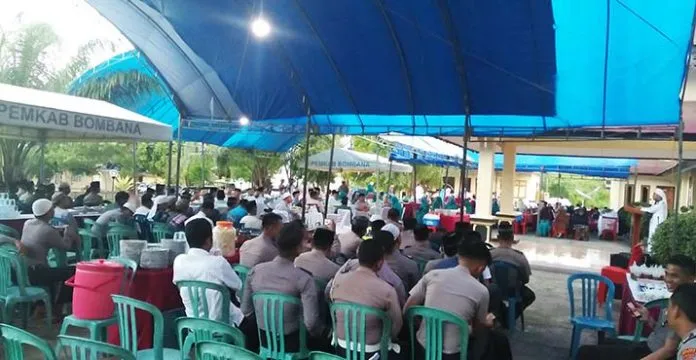 bukber_polres_bombana Jelang Pilgub, Kapolres Bombana Minta Masyarakat Terus Jaga Kamtibmas