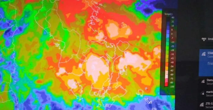 cuaca sultra Cuaca Buruk, Hujan Terus Mengguyur Sultra