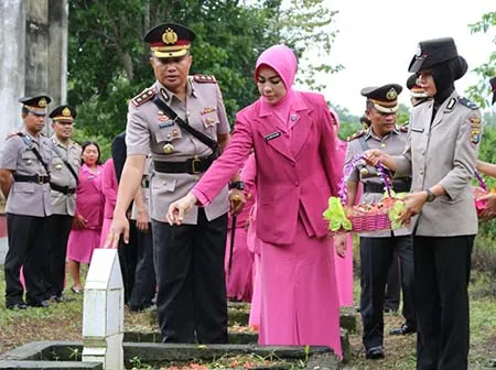 Hari Bhayangkara ke-72, Polres Konawe Kenang Perjuangan Para Pahlawan