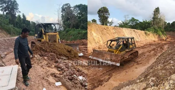 Jalan "Neraka" di Morosi Mulai Dikerja