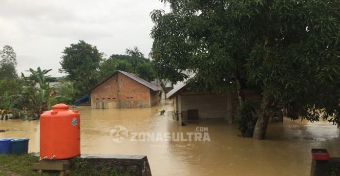 Intensitas Hujan Terus Meningkat, Banjir di Wanggu Mencapai 2 Meter