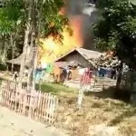 Ditinggal Penghuninya, Dua Rumah Warga di Konut Terbakar Ditinggal Penghuninya, Dua Rumah Warga di Konut Terbakar