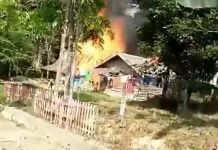 Ditinggal Penghuninya, Dua Rumah Warga di Konut Terbakar Ditinggal Penghuninya, Dua Rumah Warga di Konut Terbakar