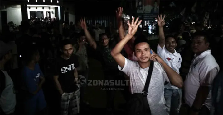 Serukan Kemenangan, Warga Konawe Padati Posko KSK-GTS