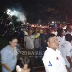 Serukan Kemenangan, Warga Konawe Padati Posko KSK-GTS Serukan Kemenangan, Warga Konawe Padati Posko KSK-GTS