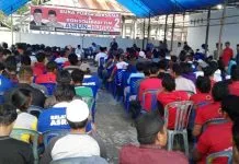 11 Anggota DPRD Kolut Hadiri Show Force Paslon Asrun-Hugua 11 Anggota DPRD Kolut Hadiri Show Force Paslon Asrun-Hugua