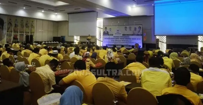 Di Hadapan Kader Golkar, Ridwan Bae Tantang Ali Mazi