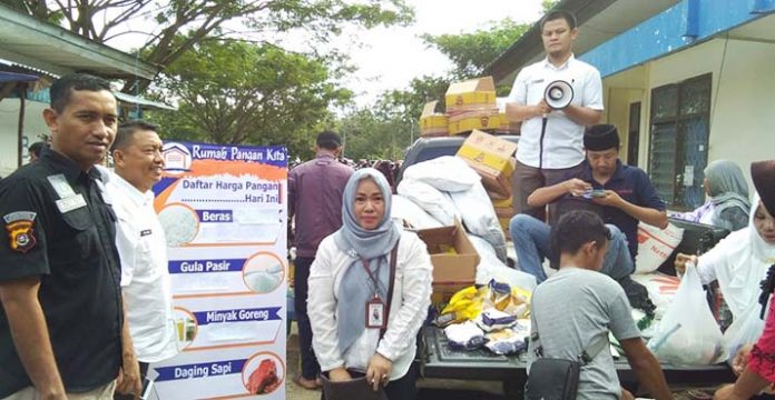 Satgas Pangan Konawe Gelar Pasar Murah di Pasar Asinua